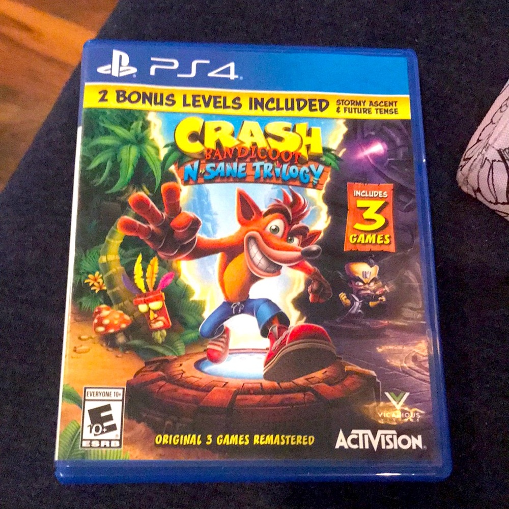 Crash bandicoot ps4 game